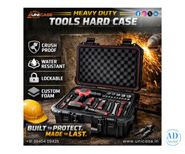 Premium Gun & Equipment Hard Cases – Waterproof Protection - Unicase.in