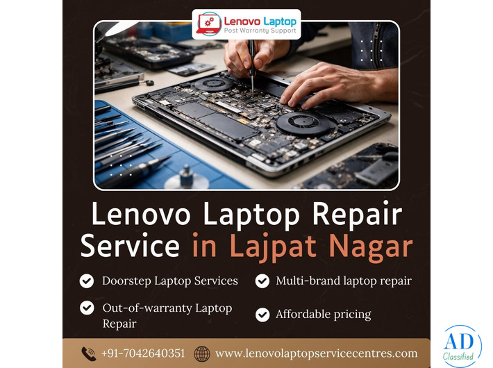 Affordable Lenovo Laptop Repair Service in Lajpat Nagar