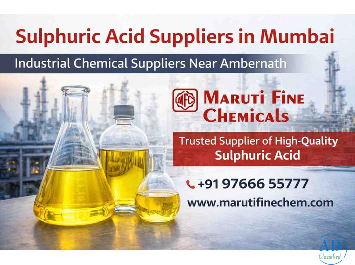 Why Choose sulphuric acid suppliers in mumbai for Industry?