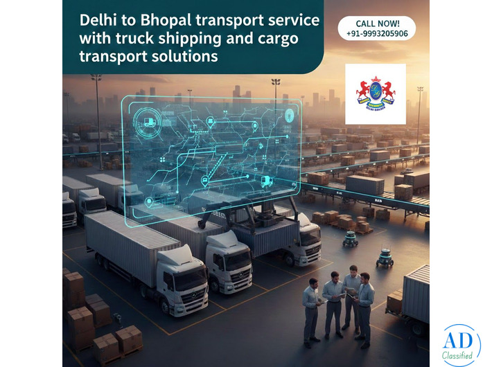 Delhi to Bhopal Transport Service – Book Now