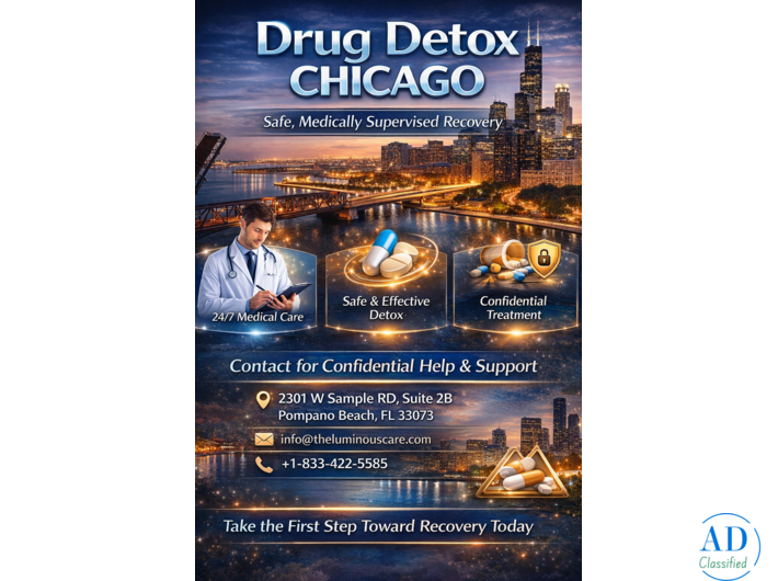 Drug Detox Chicago – Safe & Medically Supervised Care