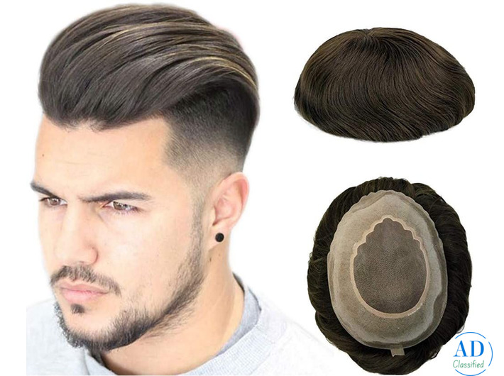 Buy Hair Pieces for Men With Natural Look and Comfort