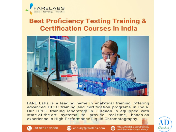 Training on Proficiency Testing for NABL & ISO Laboratories at FARE Labs