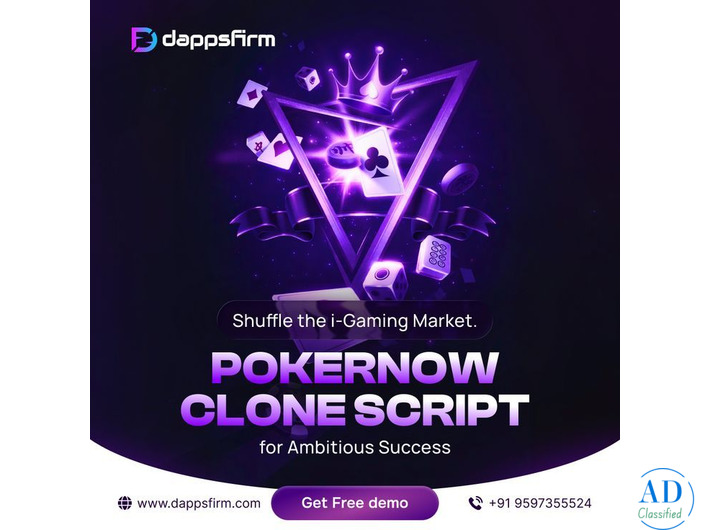 Investor-Focused PokerNow Clone Script – Free Consultation Today