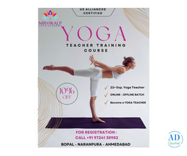 Nirvikalp Yoga Academy, Ahmedabad - Online Yoga Teacher Training Course in Ahmedabad