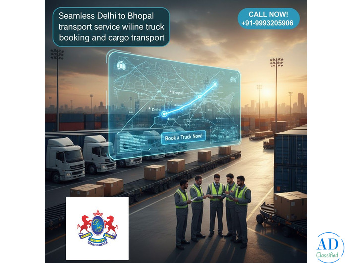 Book Delhi to Bhopal Transport at Best Rates Today