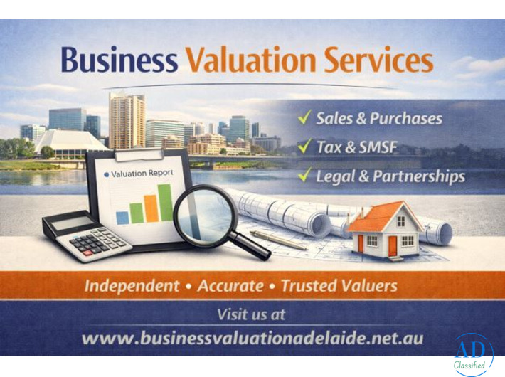 Business Valuation Services – Trusted Valuers in Adelaide