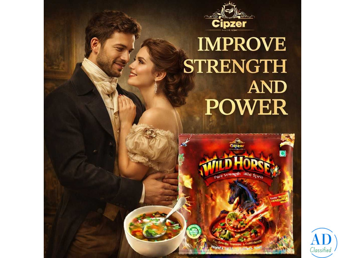 Cipzer Wild Horse Soup Plus – Ignite Power, Stamina & Intimacy