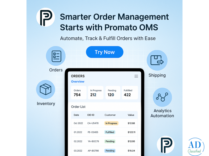 Promato Order Management Software
