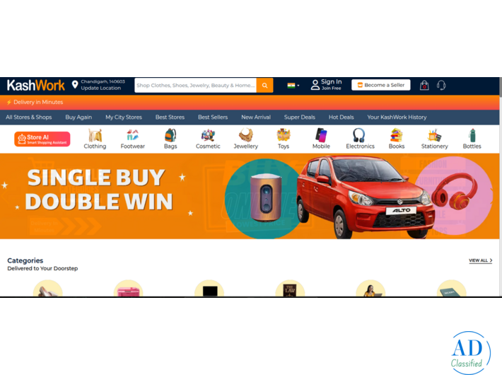 Online shopping site in India