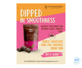 Chocolate Bikini Hair Removal Powder for Sensitive Skin