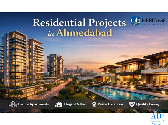 Residential Projects in Ahmedabad by UB Heritage