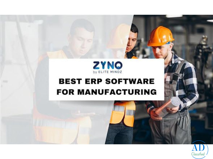 Best ERP System for Manufacturing | ZYNO ERP by Elitemindz