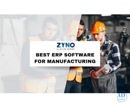 Best ERP System for Manufacturing | ZYNO ERP by Elitemindz