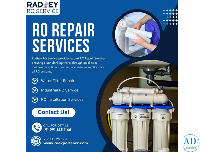 RO Water Purifier Repair Services in Greater Noida