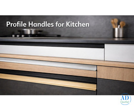 Modern Profile Handles for Kitchen | Sleek Aluminium Style