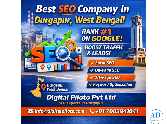 Best SEO Company in Durgapur, West Bengal | Digital Piloto