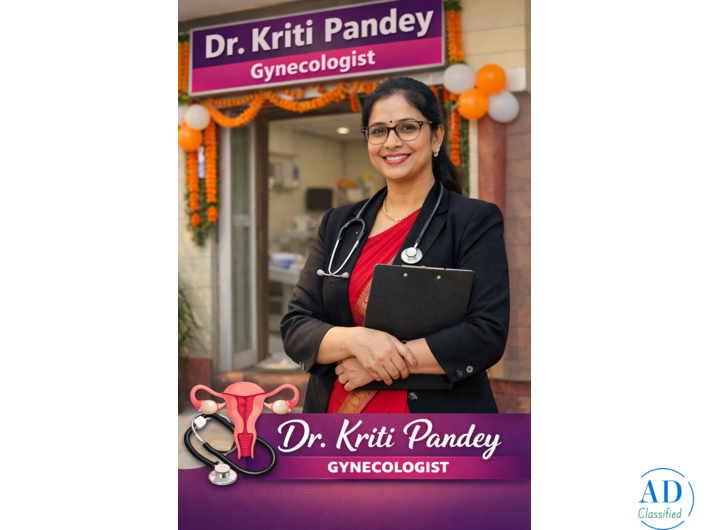 Dr. Kriti Pandey – Gynecologist & Women’s Health Specialist