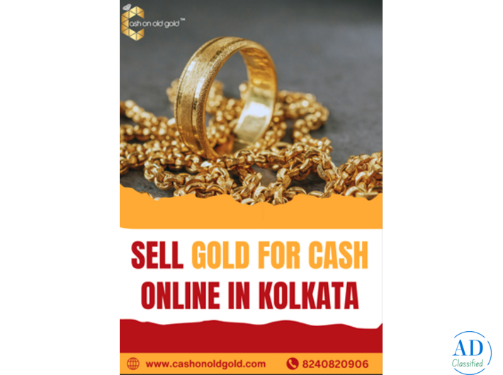Sell Gold for Cash Online in Kolkata - Cash On Old Gold
