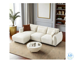 4 – Piece Upholstered Sectional Sofa