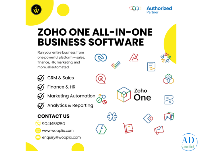 Zoho One All-in-One Business Software
