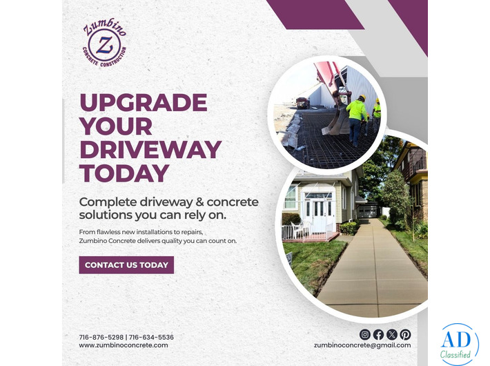Reliable Driveway and Concrete Solutions You Can Trust