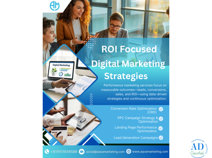 ROI-Focused Digital Marketing That Drives Real Growth – AQVA Marketing