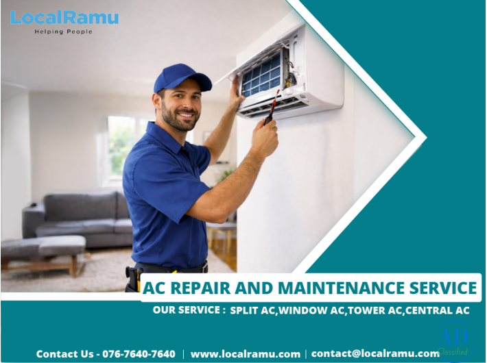 Advanced AC Repair and Installation service by LocalRamu with Skilled Technicians in Hyderabad