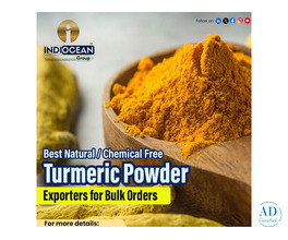 Trusted organic turmeric powder wholesale suppliers in India