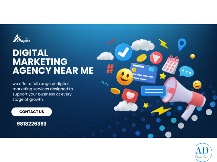 Trusted Digital Marketing Agency Near Me in Gurgaon | Amaytics