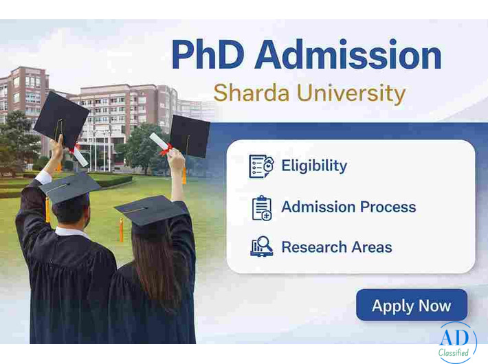 PhD Admission at Sharda University – Research Programs