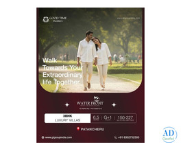 3 BHK Villa Projects in Patancheru|Water Front