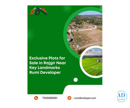 Exclusive Plots for Sale in Rajgir Near Key Landmarks | Rumi Developer