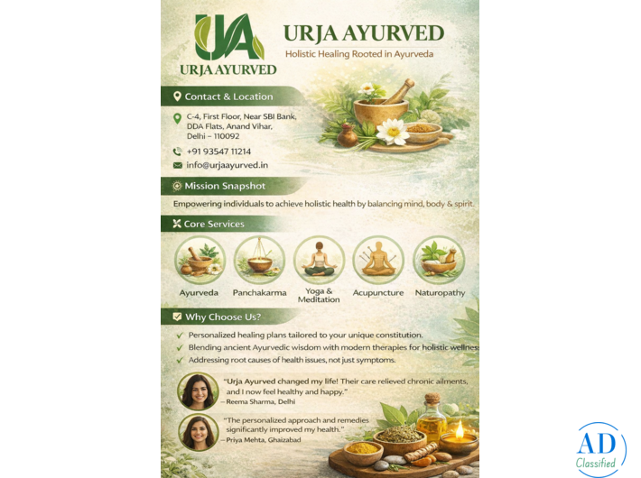 Best Ayurvedic Centre in Anand Vihar, Delhi