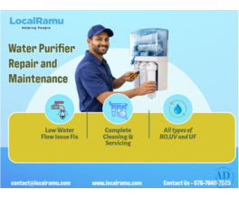 Professional Water Purifier Repair and Maintenance Service by LocalRamu