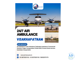 Visakhapatnam Lifeline in the Sky – Trusted Air Ambulance 24/7