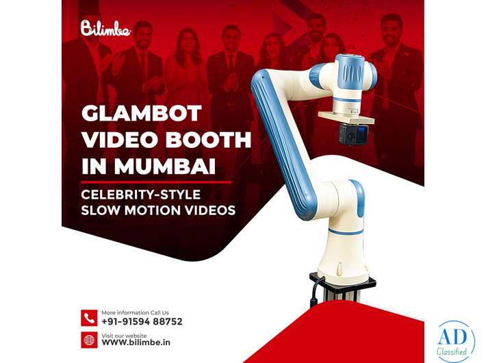 Glambot Photo Booth in Mumbai – Cinematic Slow-Motion Moments