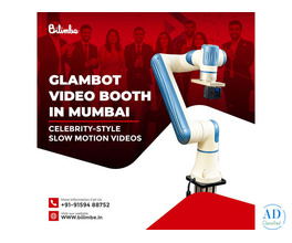 Glambot Photo Booth in Mumbai – Cinematic Slow-Motion Moments