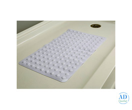 Mildew Resistant Sanitized PVC Bath Mat – 15.5×27.5″