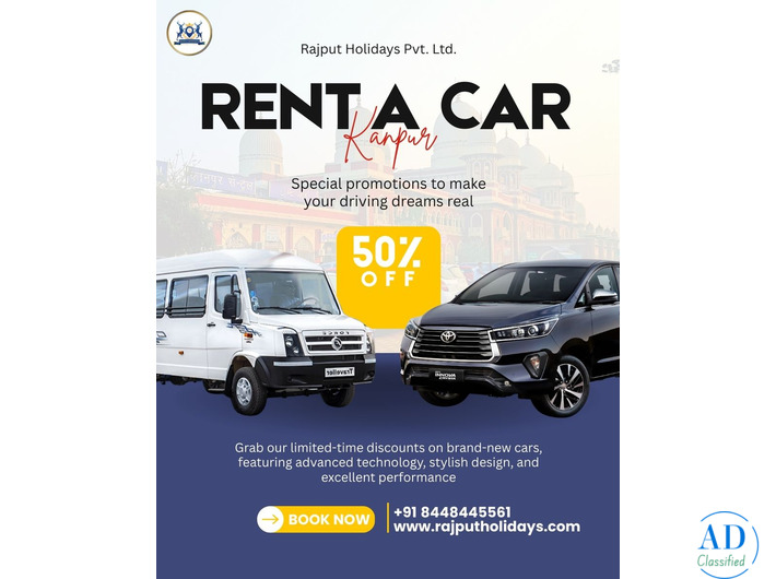 Trusted Car Rental in Kanpur | Luxury Car Rental & Travel Agency