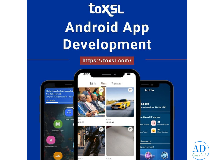 Expert Android App Development Company for Business Apps | ToXSL Technologies