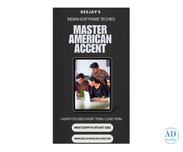 Beejay,s American Accent MasterClassfor S/W Professionals and AI StartupEntrepreneurs