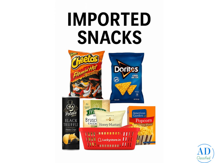 Imported Snacks Online in India | Buy Authentic Global Treats at Luckystore