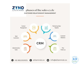CRM Software Development Services for Businesses -  ZYNO by Elite Mindz