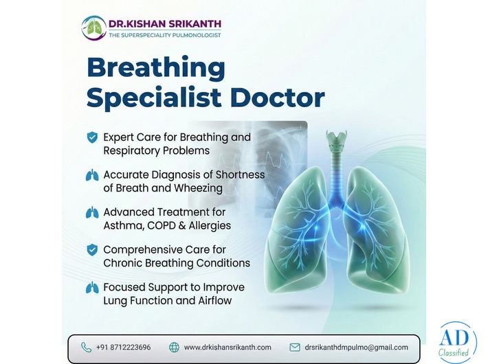 breathing specialist doctor