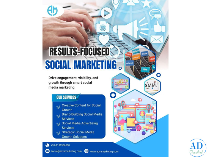 Social Media Marketing That Drives Engagement and Growth – Aqva Marketing