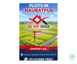 Residential &amp; Commercial Plots in Naubatpur | Red Rose Engicon Plots