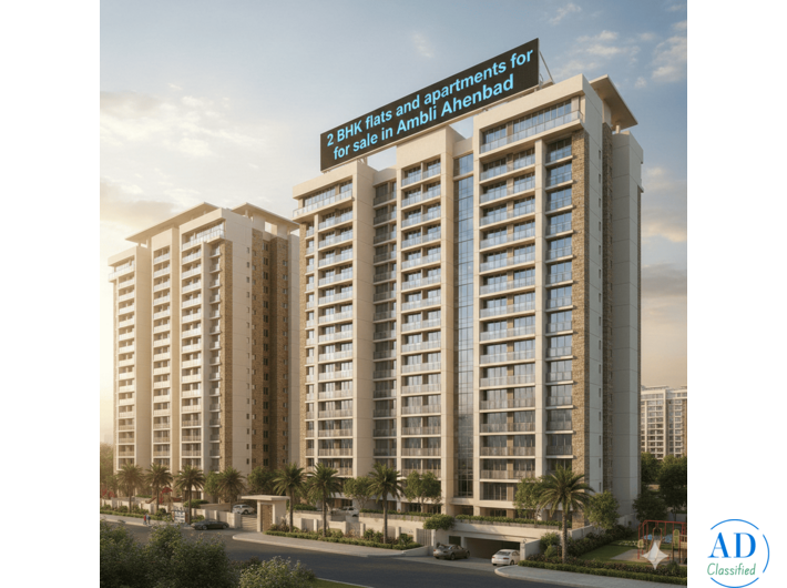 2 BHK Flats / Apartments for Sale in Ambli Ahmedabad | Addressbox.com