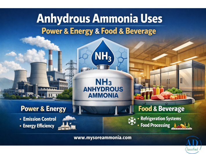 Industrial Anhydrous Ammonia for Power & Food – Enquire