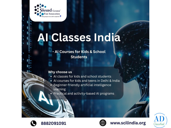 AI Classes India - AI Courses for Kids & School Students